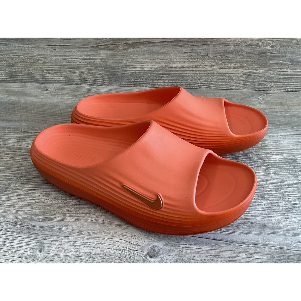 Nike ReactX Rejuven8 Slide Mens Size 13 US Orange HV4479-800